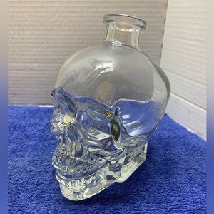 Crystal Head Vodka Empty Bottle - Dan Akroyd - Skull Decor - Bar - Man Cave